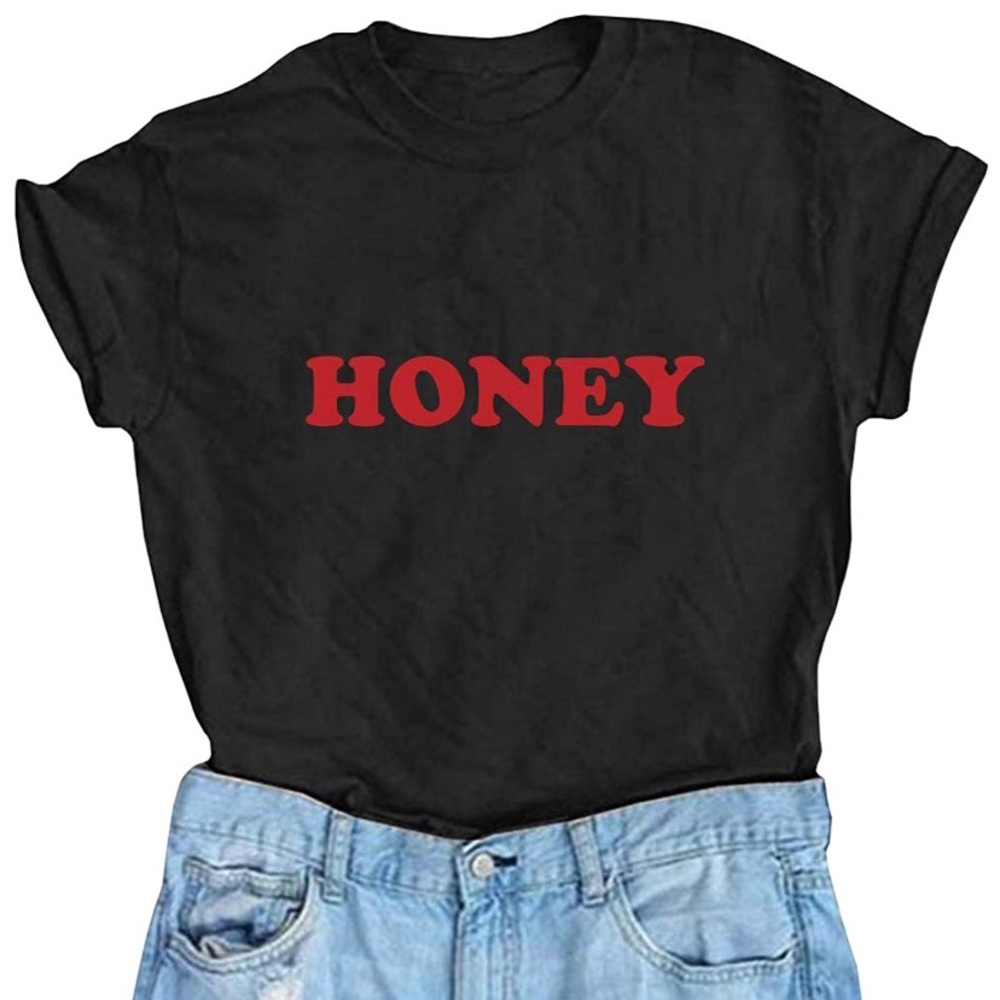 💚💚 HONEY Print tee